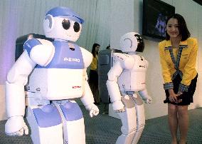Honda to rent out ASIMO humanoid robots